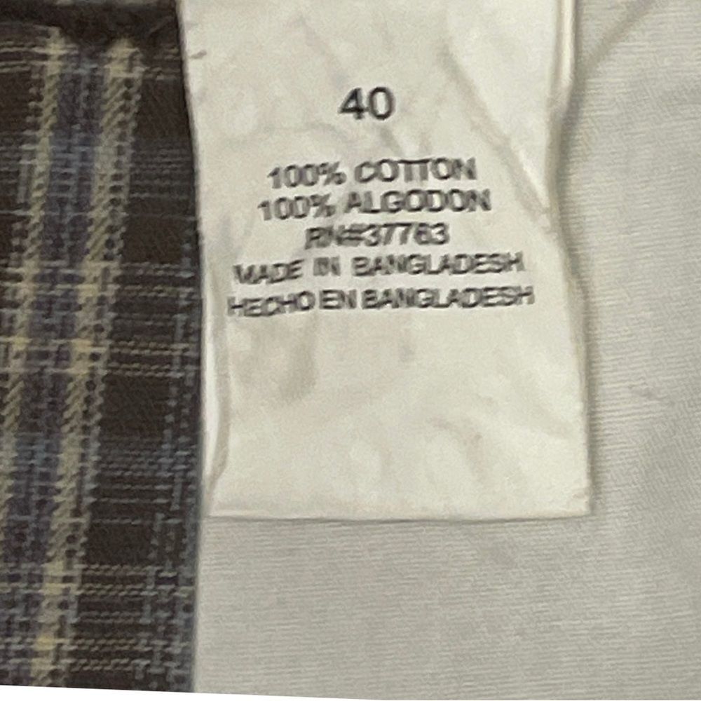 Perry Ellis Men's Plaid Shorts - Size 40 - Picture 8 of 8